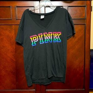 VS PINK V-Neck Tee